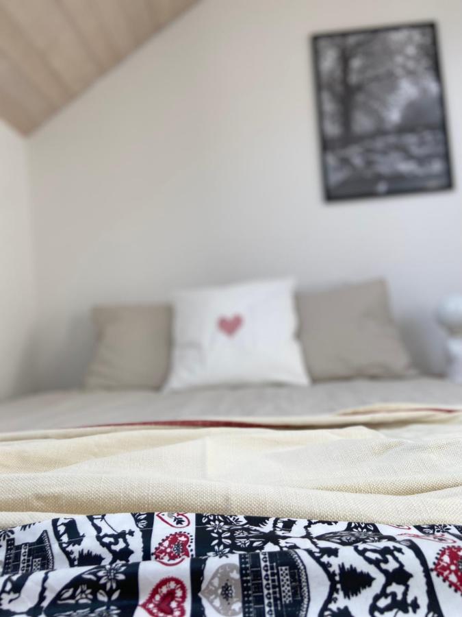 Naturnahe Familienwohnung Ruschegg Buitenkant foto