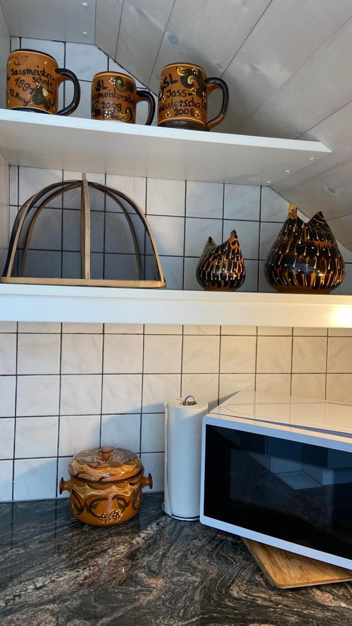 Naturnahe Familienwohnung Ruschegg Buitenkant foto