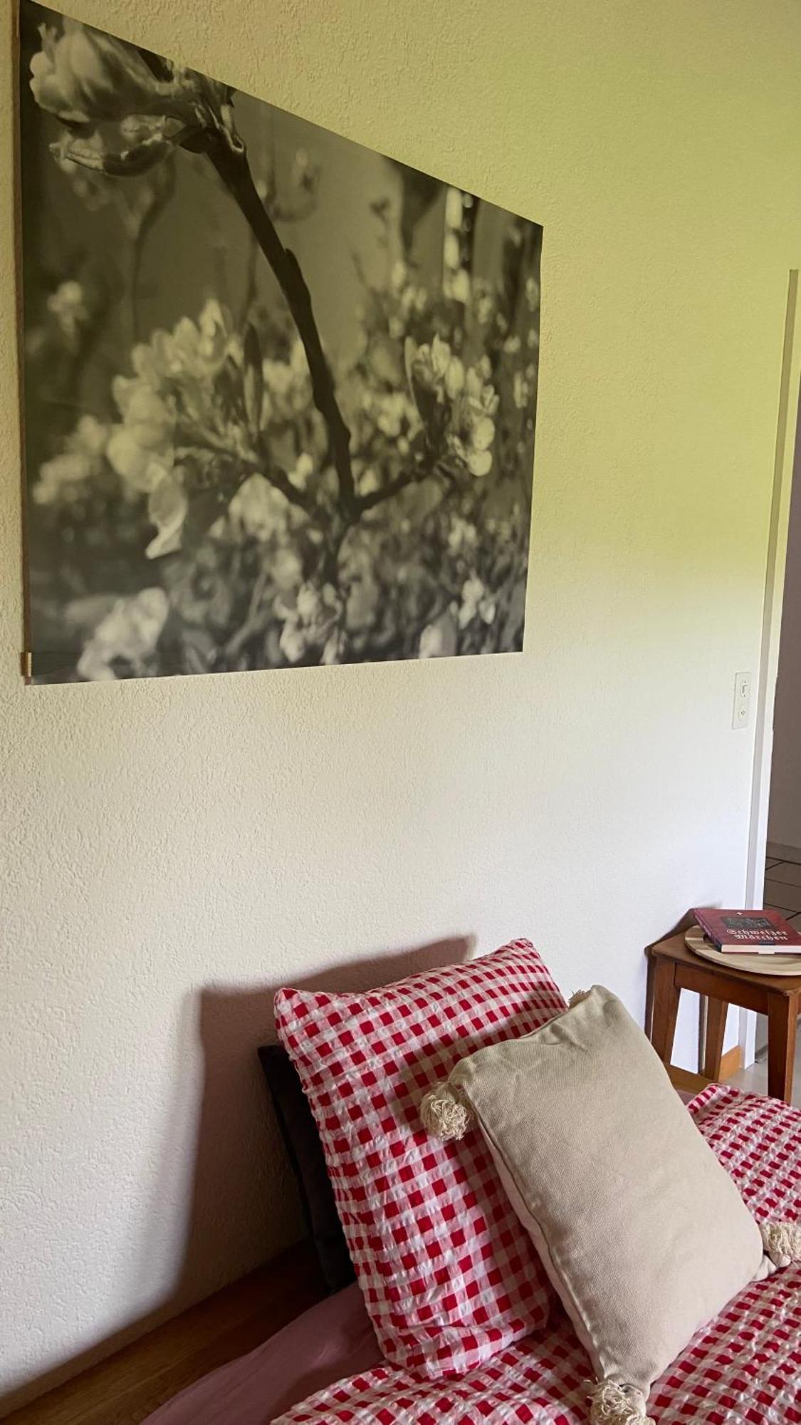 Naturnahe Familienwohnung Ruschegg Buitenkant foto