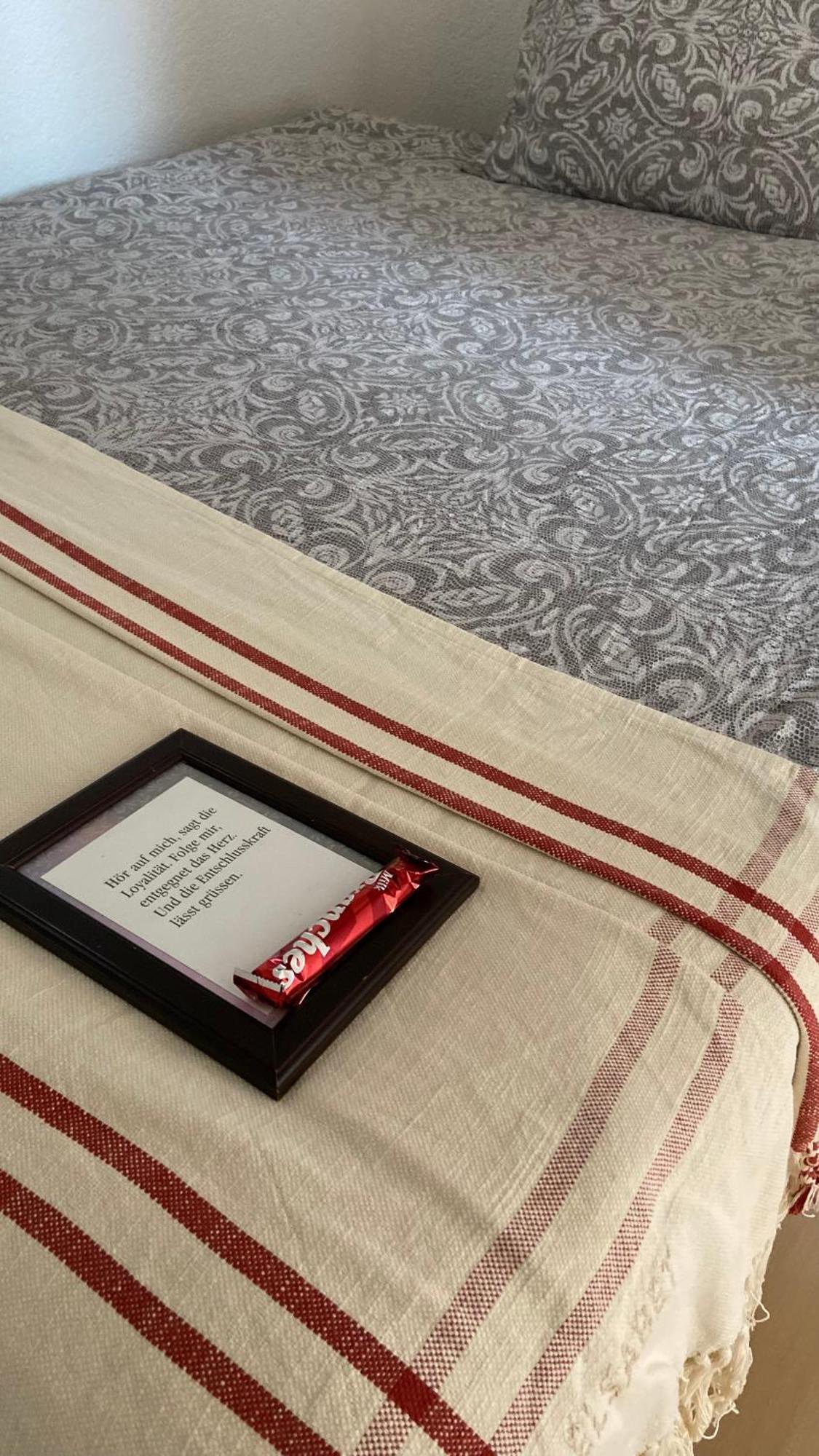 Naturnahe Familienwohnung Ruschegg Buitenkant foto