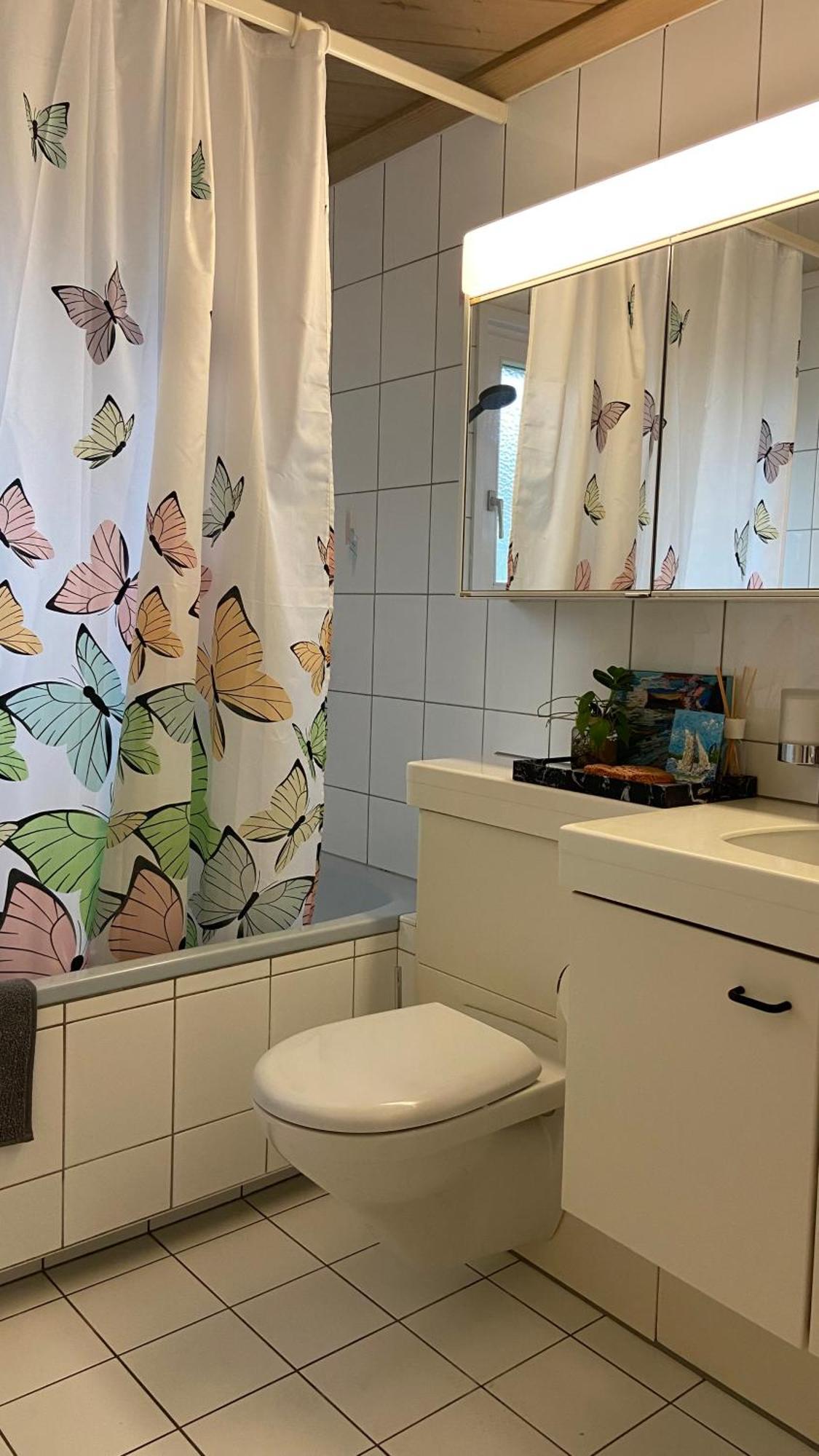 Naturnahe Familienwohnung Ruschegg Buitenkant foto