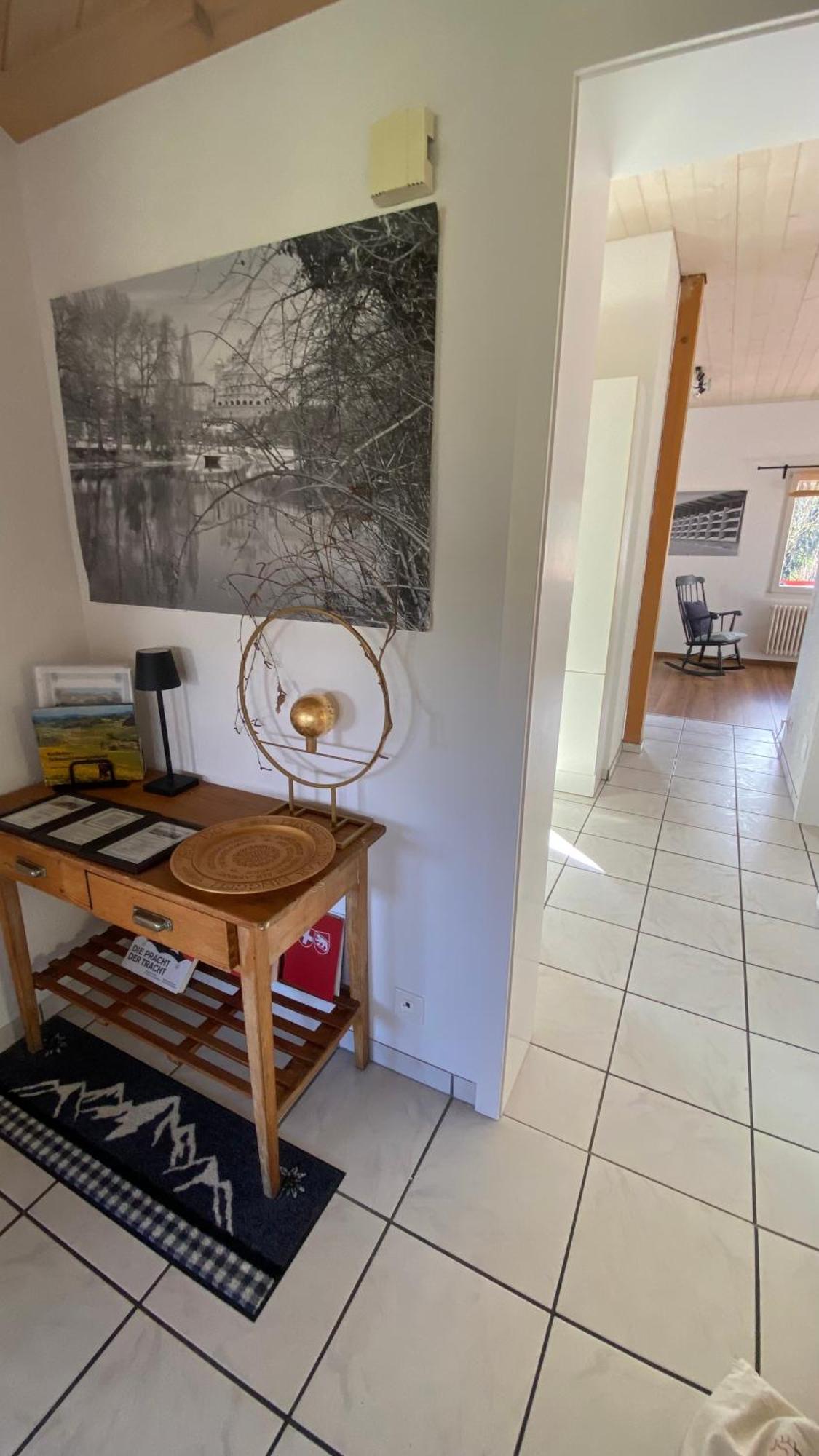 Naturnahe Familienwohnung Ruschegg Buitenkant foto