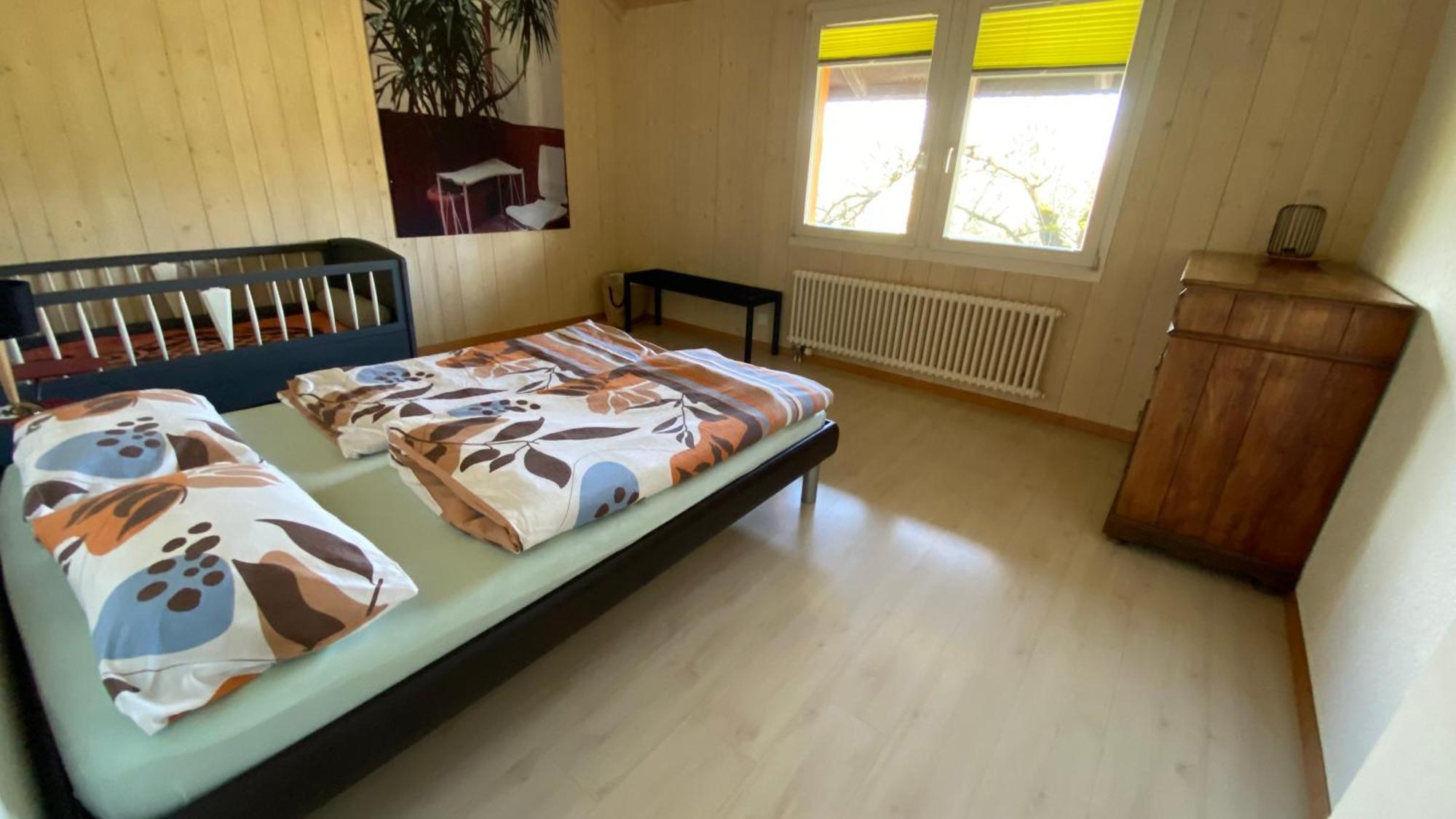 Naturnahe Familienwohnung Ruschegg Buitenkant foto