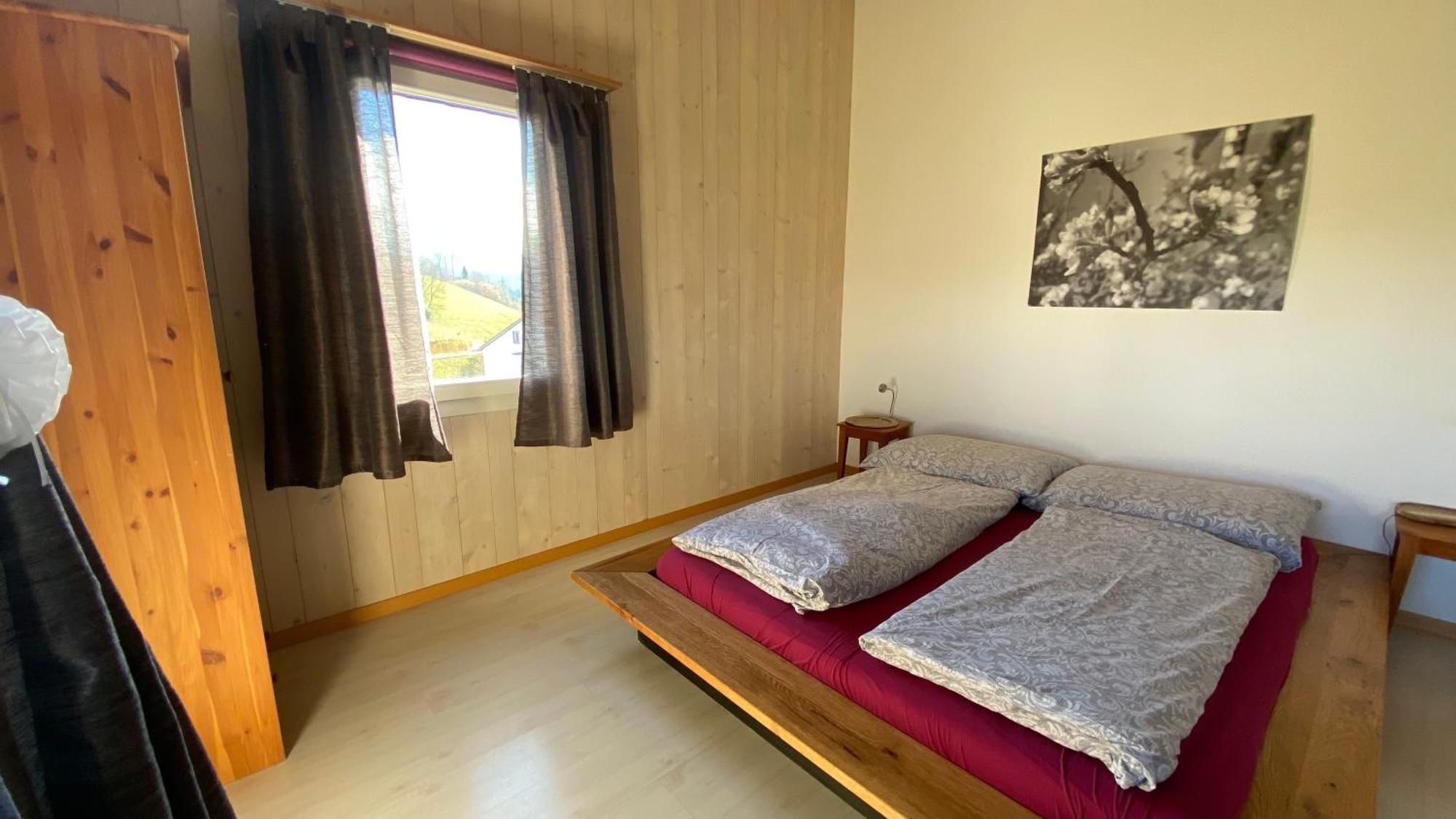 Naturnahe Familienwohnung Ruschegg Buitenkant foto